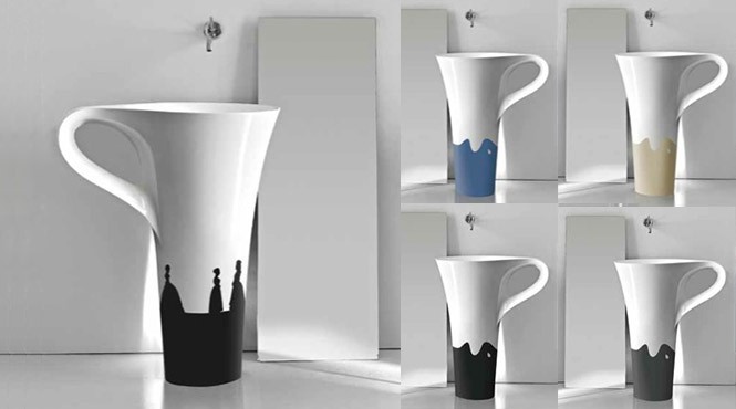 Silhouette design basins