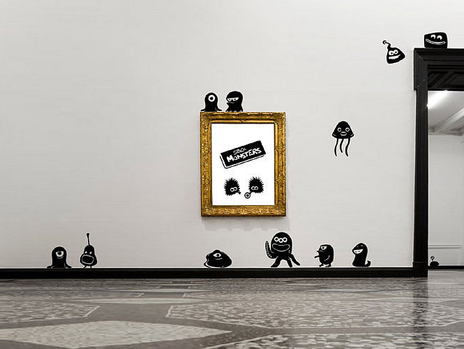monster wall stickers