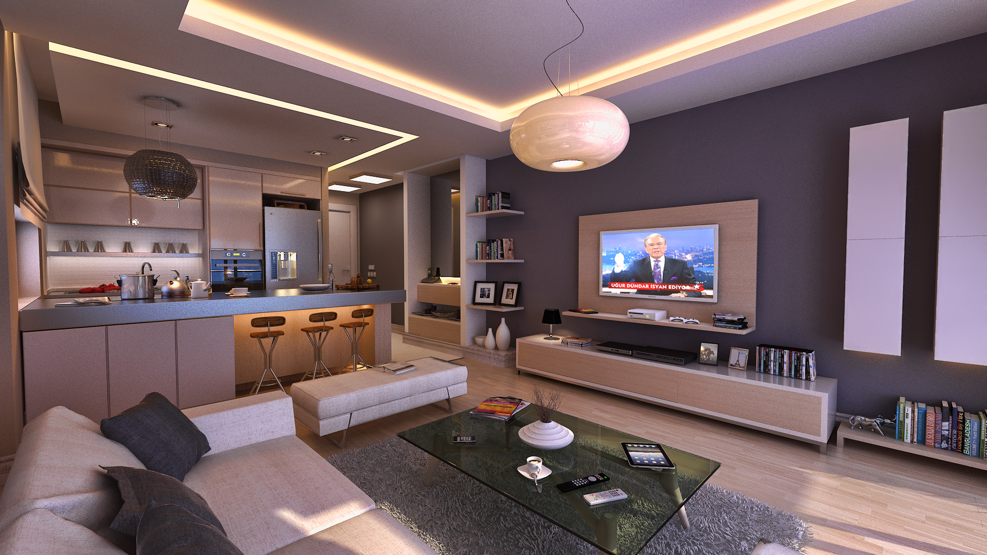 affordable interior Ideas design  apartment Pad Bachelor