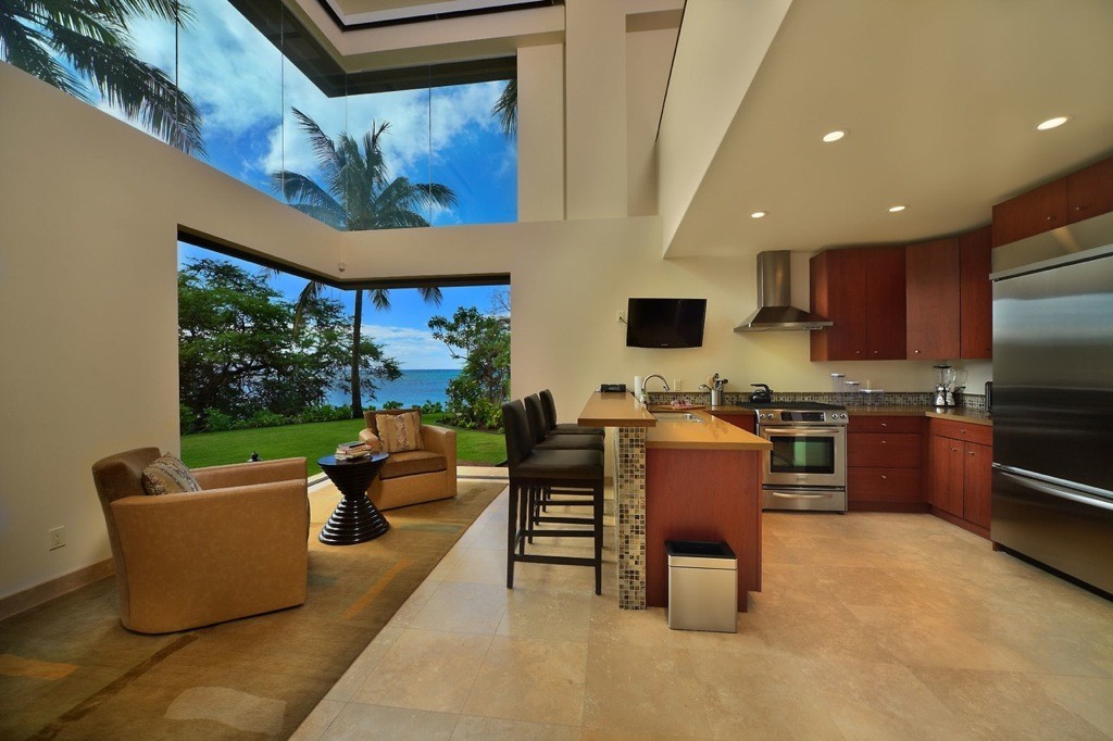 Modern Home Exteriors Hawaiian Style Kitchen Design