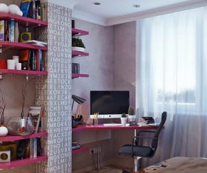 Teenage Girl Bedroom Designs on Terrific Young Teenager   S Rooms