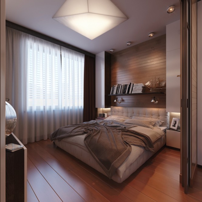 Modern yatak odası tasarımı