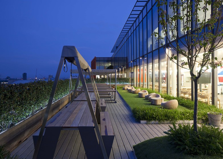 Google London Office Roof Garden – Interior Design Ideas