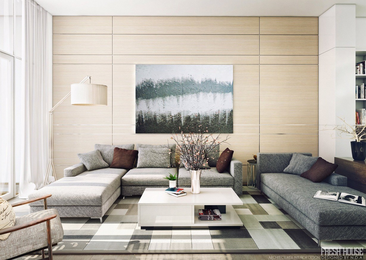 LightFilled Contemporary Living Rooms LightFilled Contemporary Living Rooms