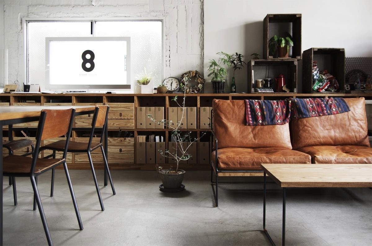 Living Rooms with Brown Leather Furniture