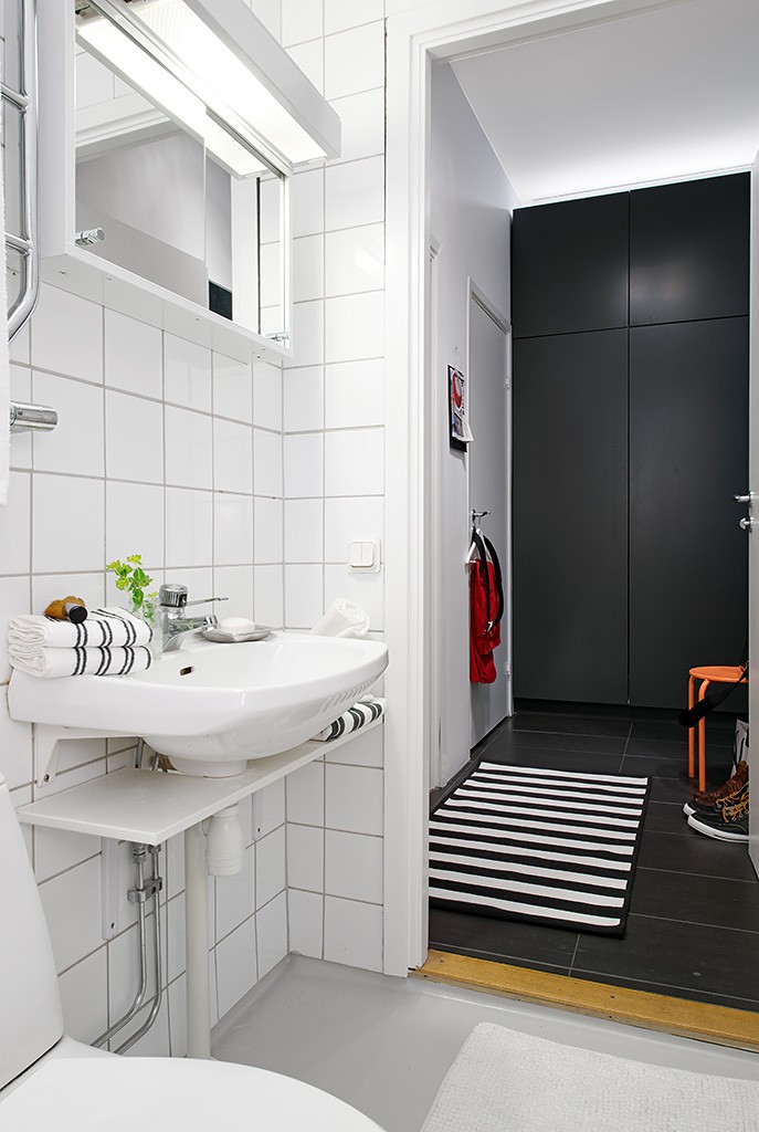 black and white bathroom ideas