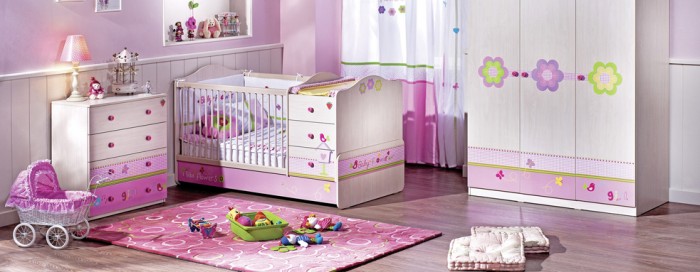 1 nursery girls bedroom 1