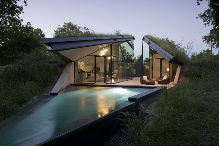 طراحی خانه از زاها حدید