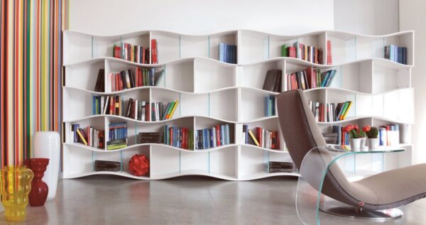 Angelo Tomaiuolo- Onda book shelves