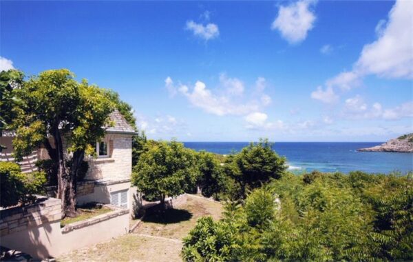 English Colonial house over looking bay