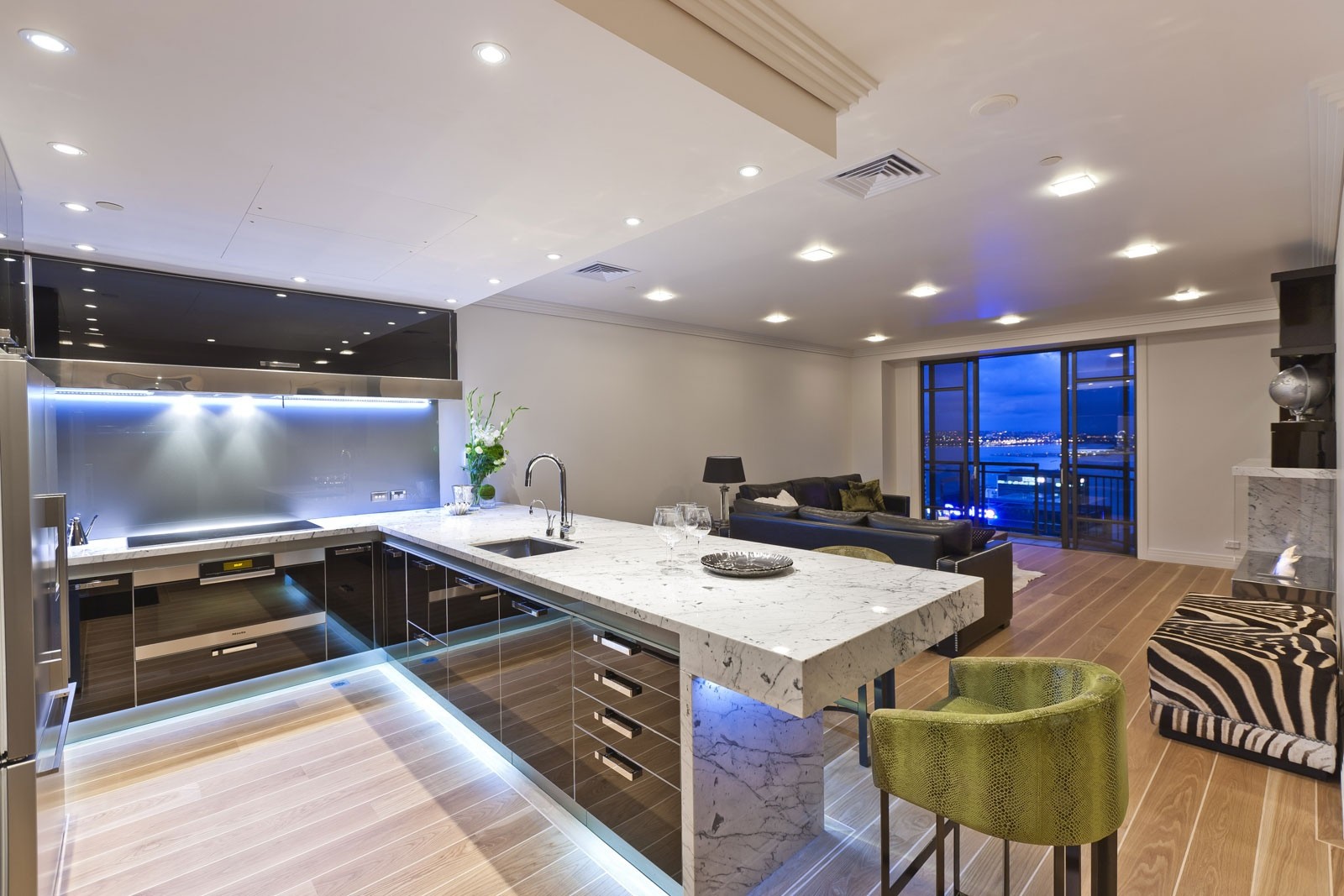 luxury modern kitchen