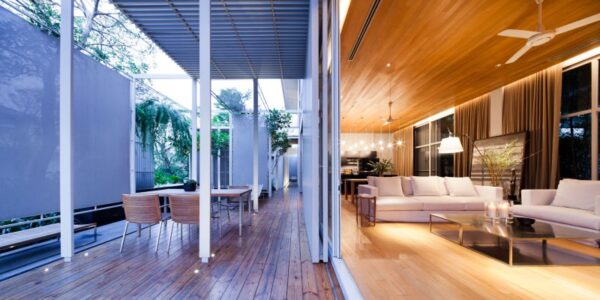 Bangkok House With A Unique Take On Privacy modern house exterior ...