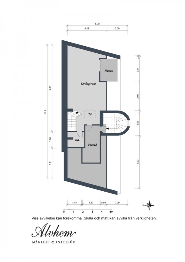s Urban Apartment with Terrrace- Plans