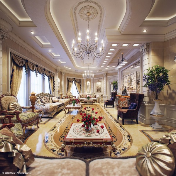 luxury villa living room 5