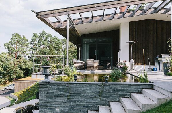 Modern Villa Outside Exterior 1 Modern Villa Outside Exterior 1