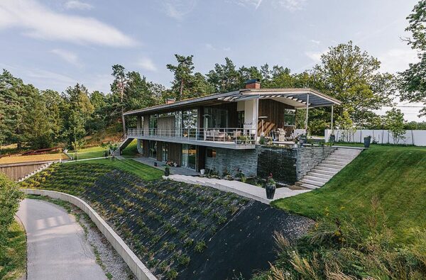 Modern Villa Outside Exterior 14 Modern Villa Outside Exterior 14