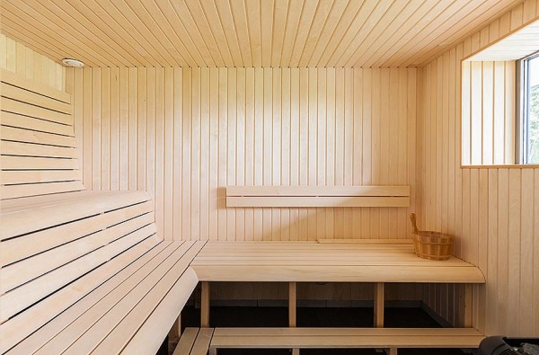 Modern Villa Interior Sauna 1