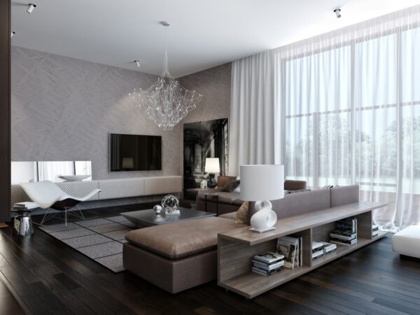 modern neutral living room 1