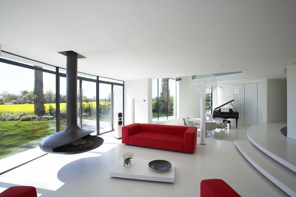 Minimalist Tower Home Living Room 1