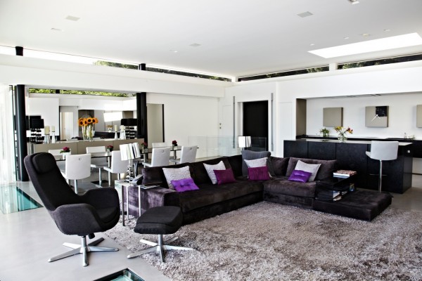 contemporary design living space