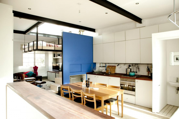 kitchen dining combination space