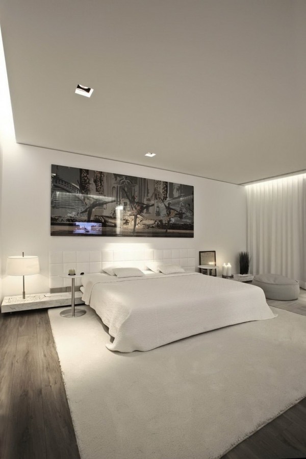 large white bedroom