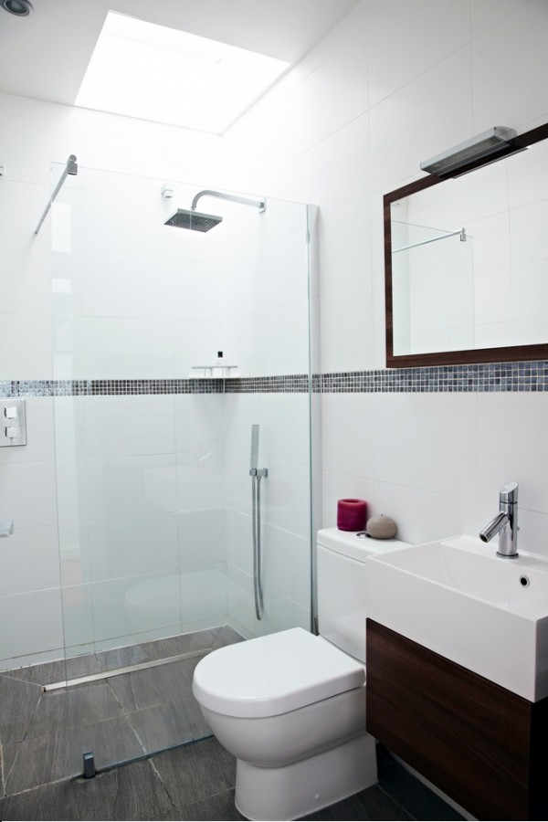 simple clean bathroom design