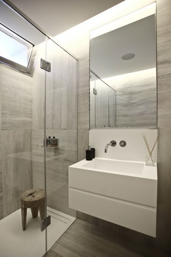 stone bathroom