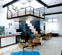 suspended bedroom