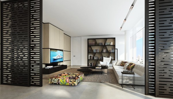 2.spacious living area