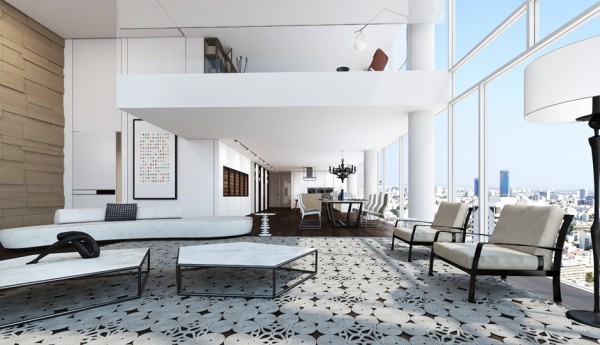 3.lofted living space