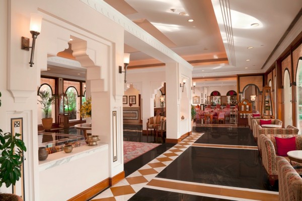 indian hotel lobby