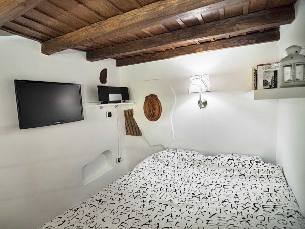 lofted bedroom