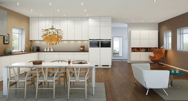 modern apartment kitchen