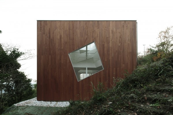 exterior cube house