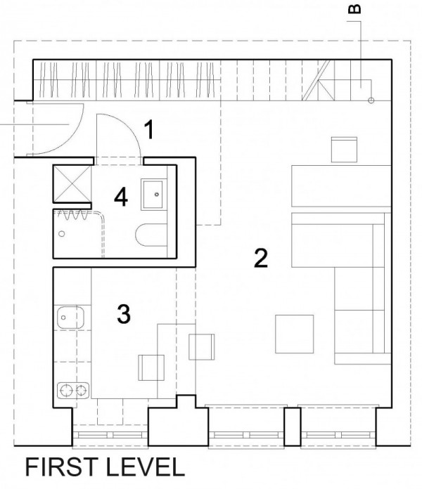 first level floor plan
