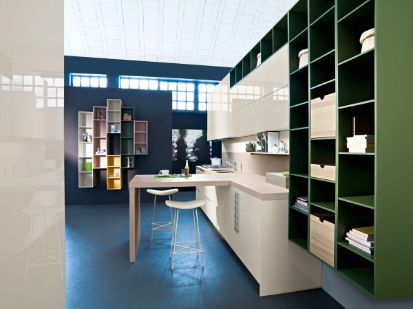 organize kitchen 600x450 Chia sẻ cách tân trong thiết kế nhà bếp hiện đại theo phong cách Italia