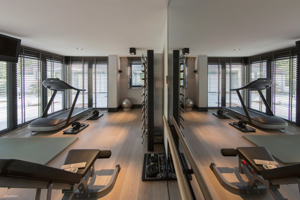 private fitness room