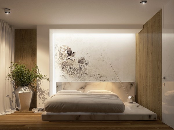 simple modern bedroom