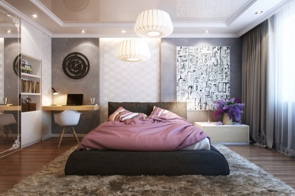 soft bedroom rug