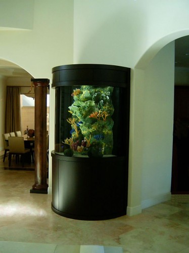 corner aquarium