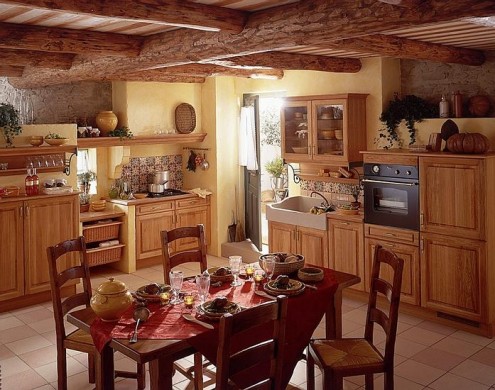 french country kitchen