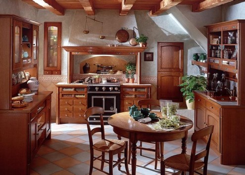 french country kitchen