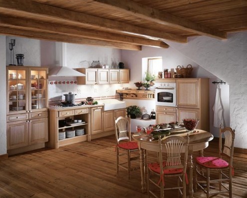 french provincial kitchen