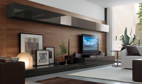 modern wall units