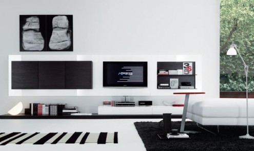 modern wall units