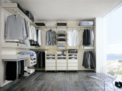 walk in wardrobe