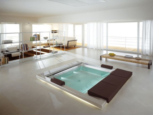 floor bath tub