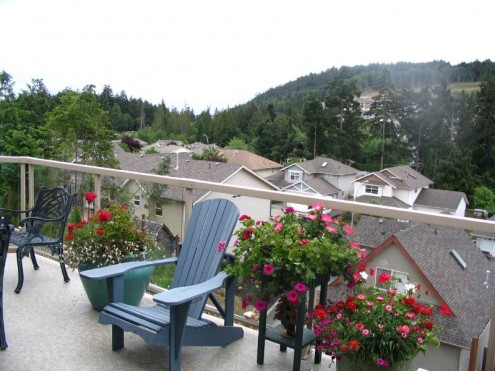 balcony deck view