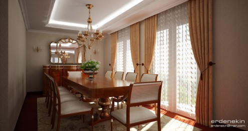 classic dining room